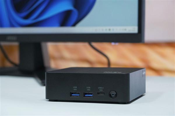 通盈证券 Ultra 7小钢炮！微星Cubi NUC AI迷你电脑图赏